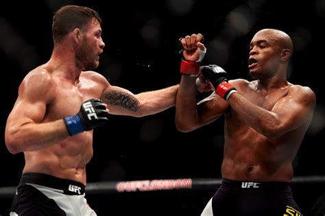 Fight Night Silva vs Bisping final results .